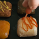 Screenshot of four different food cubes